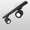 Трековый светильник для однофазного шинопровода Ogma GU10 черный Elektrostandard