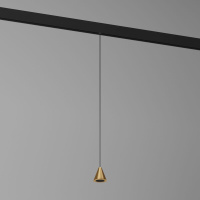 Трековый светодиодный светильник Elektrostandard Event латунь 5W 4200K 85039/01 a062803