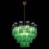 Подвесная люстра Loft IT Murano 10580/600 Clear green