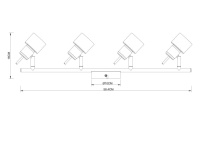 Спот Arte Lamp ALMACH A1906PL-4WH