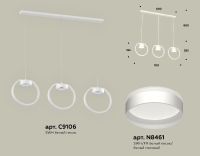Подвесной светильник Ambrella Light Traditional (C9106, N8461) XB9106152