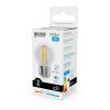 Лампа светодиодная Gauss Filament Elementary E27 8W 4100K 52228