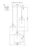 Подвесной светильник Moderli Inari V11850-3P
