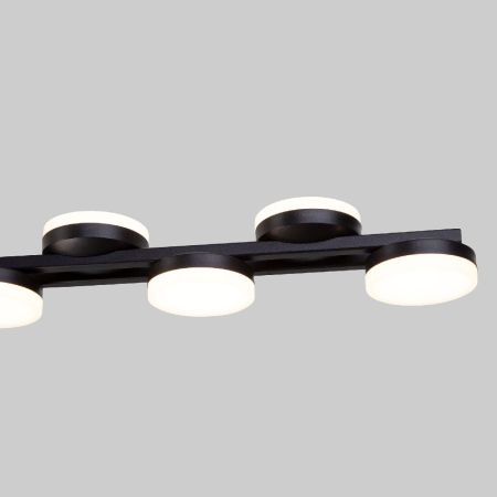 Подвесная люстра Eurosvet Tapioca 90332/17 черный a068076