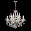 Подвесная люстра Crystal Lux CRISTELLE SP8+4 GOLD