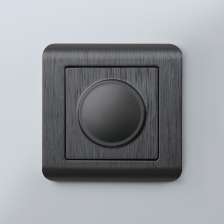 Рамка на 1 пост графит WL12-Frame-01 Werkel