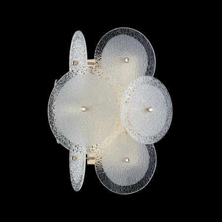 Настенный светильник Crystal Lux DANDELION AP2 GOLD