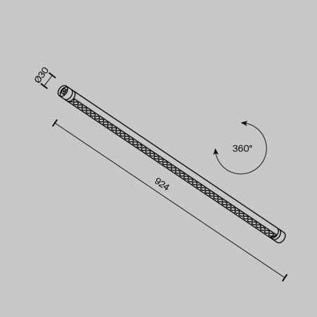 Модульный светильник Maytoni Points C149CL-L900-24W3K-B