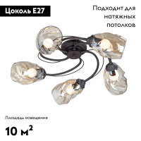 Потолочная люстра Vitaluce V4927-1/5PL