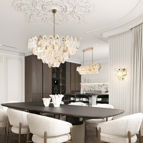 Подвесная люстра Modelux ML.6775.600 GD