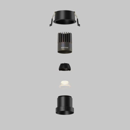 Встраиваемый светильник Maytoni Technical Dip DL116-10W-3K-B