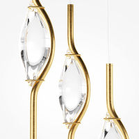 Каскадная люстра Maytoni Foresight MOD347PL-L48BS3K