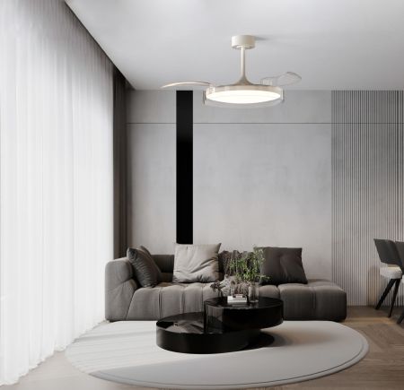 Люстра-вентилятор Mantra Glass Fan 9525