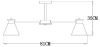 Люстра на штанге Arte Lamp Tyler A1031PL-8WH