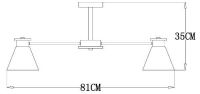 Люстра на штанге Arte Lamp Tyler A1031PL-8WH