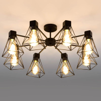 Потолочная люстра Eurosvet 70107/8 черный