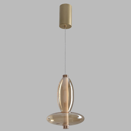Подвесной светильник Crystal Lux QUASAR SP7W LED AMBER
