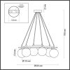 Подвесная люстра Lumion Moderni Randi 5212/6