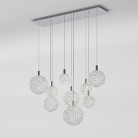 Каскадная люстра Eurosvet Gemini 90353/9 хром a069039