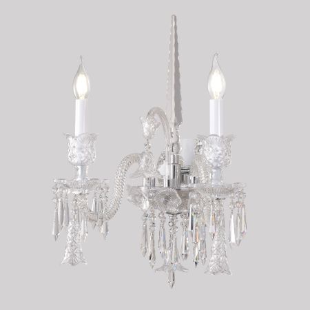 Бра Crystal Lux VERSAILLES AP2 CHROME
