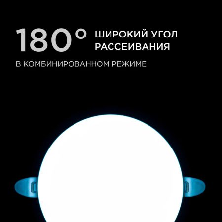 Встраиваемая светодиодная панель безрамочная Apeyron FLP 06-107