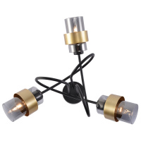 Потолочный светильник Escada Hurricane 1139/3P Black/Gold