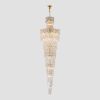 Каскадная люстра Crystal Lux ABRIL SP28 GOLD