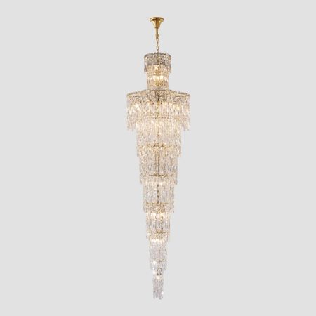 Каскадная люстра Crystal Lux ABRIL SP28 GOLD
