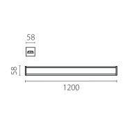 Линейный светильник Lightstar Trito 456507