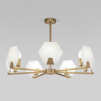 Потолочная люстра Eurosvet Marble 60158/7 латунь Smart a065050