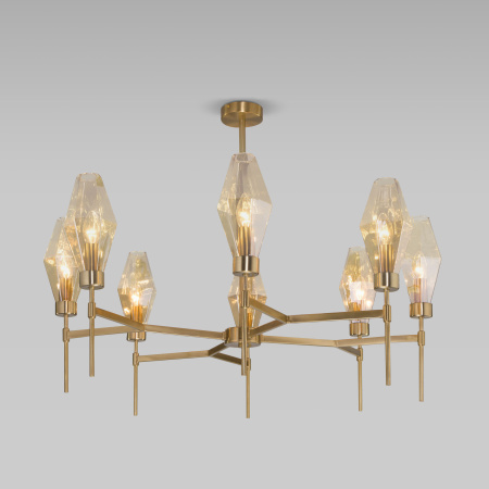 Потолочная люстра Eurosvet 60143/8 латунь