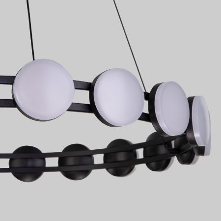 Подвесная люстра Eurosvet Tapioca 90332/20 черный a068074