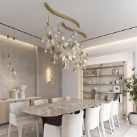 Настенный светильник Odeon Light L-vision Listva 5445/5WL