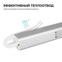 Блок питания Apeyron 12В, 36Вт, 200-264В, 3А, IP20 03-176
