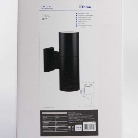 Уличный настенный светильник Feron DH0702 06294