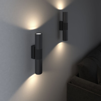 Настенный светильник Elektrostandard Steel 40119/LED черный a058978