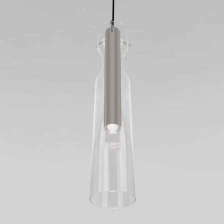 Подвесной светодиодный светильник Eurosvet Swan 50253/1 Led графит