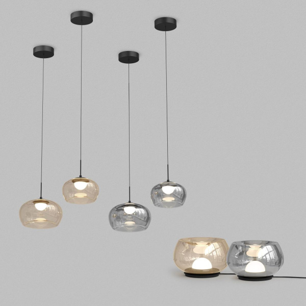 Настольная лампа Denkirs Floa DK6747-BK+SM