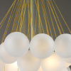 Подвесная люстра iLamp Globe 10099P/3-D800 GL-WH