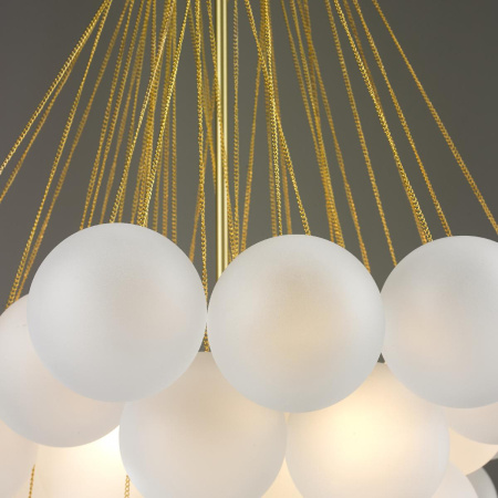 Подвесная люстра iLamp Globe 10099P/3-D800 GL-WH