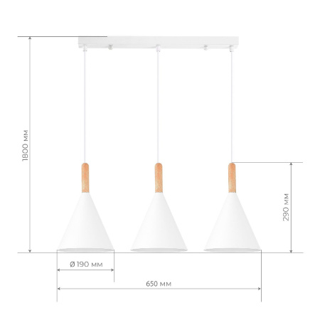 Подвесной светильник Evoluce Arket SLE1255-503-03
