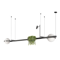 Подвесная люстра Loft IT Jardin 10121/C Dark grey