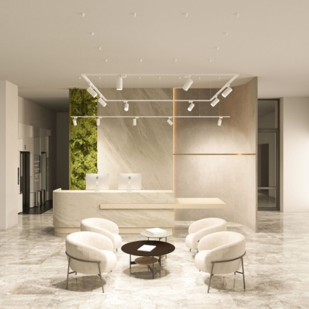 Трековый однофазный светильник Denkirs Solid Koper DK6455-WH