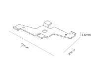 Крепеж потолочный для накладного магнитного шинопровода Ambrella Light Track System GL1995