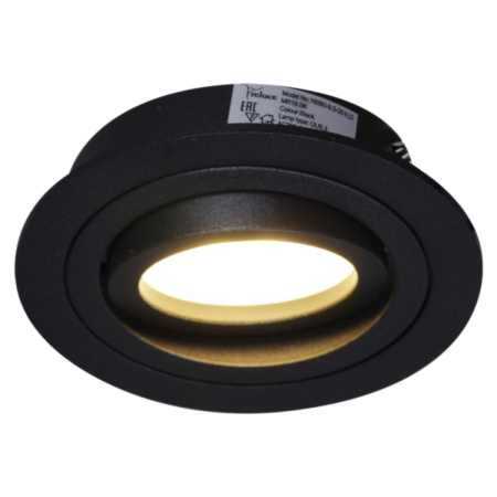Встраиваемый светильник Reluce 16060-9.0-001LD MR16 BK