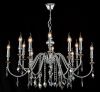 Подвесная люстра Crystal Lux MERCEDES SP6+6 CHROME/SMOKE