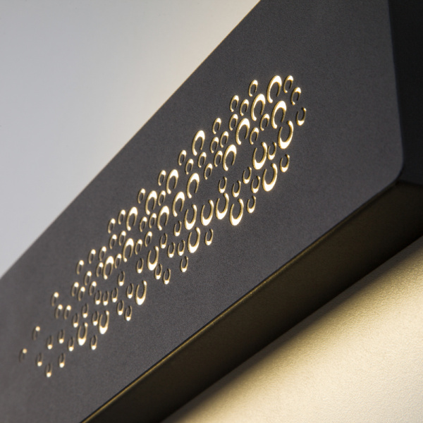 Настенный светодиодный светильник Eurosvet Grape 40149/1 LED черный