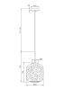 Подвесной светильник Maytoni Dolce MOD001PL-01CFL