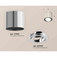 Комплект накладного светильника Ambrella light Techno Spot XS7405001 PSL серебро полированное (C7405, N7003)