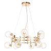 Подвесная люстра Crystal Lux LUXURY SP12 GOLD